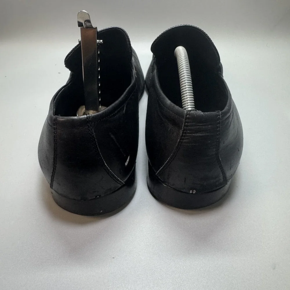 GUCCI Men's Black Florence Leather dress shoes loafers Italy Size‎ 11 -US